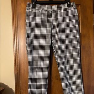 Express women’s Black and White Checkered pant